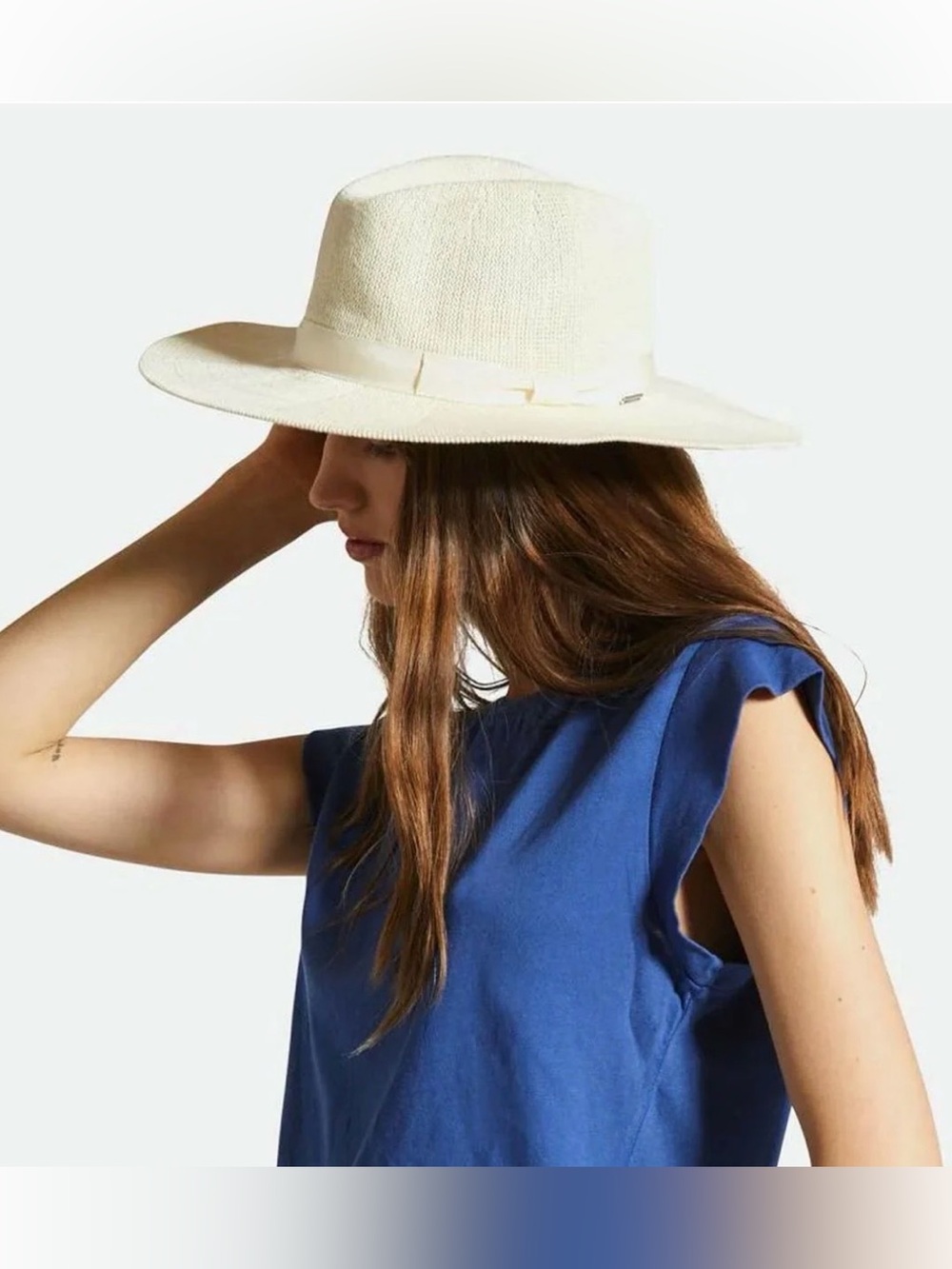 Brixton Lyons Cotton Knit Fedora Hat